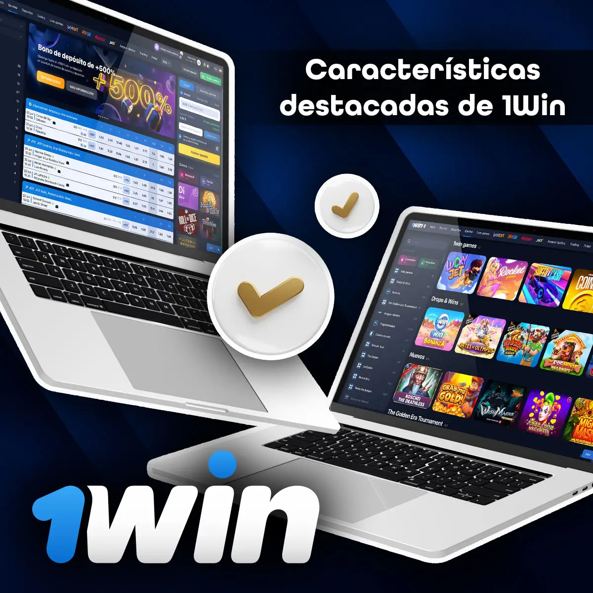 Principales características de la plataforma en línea 1win