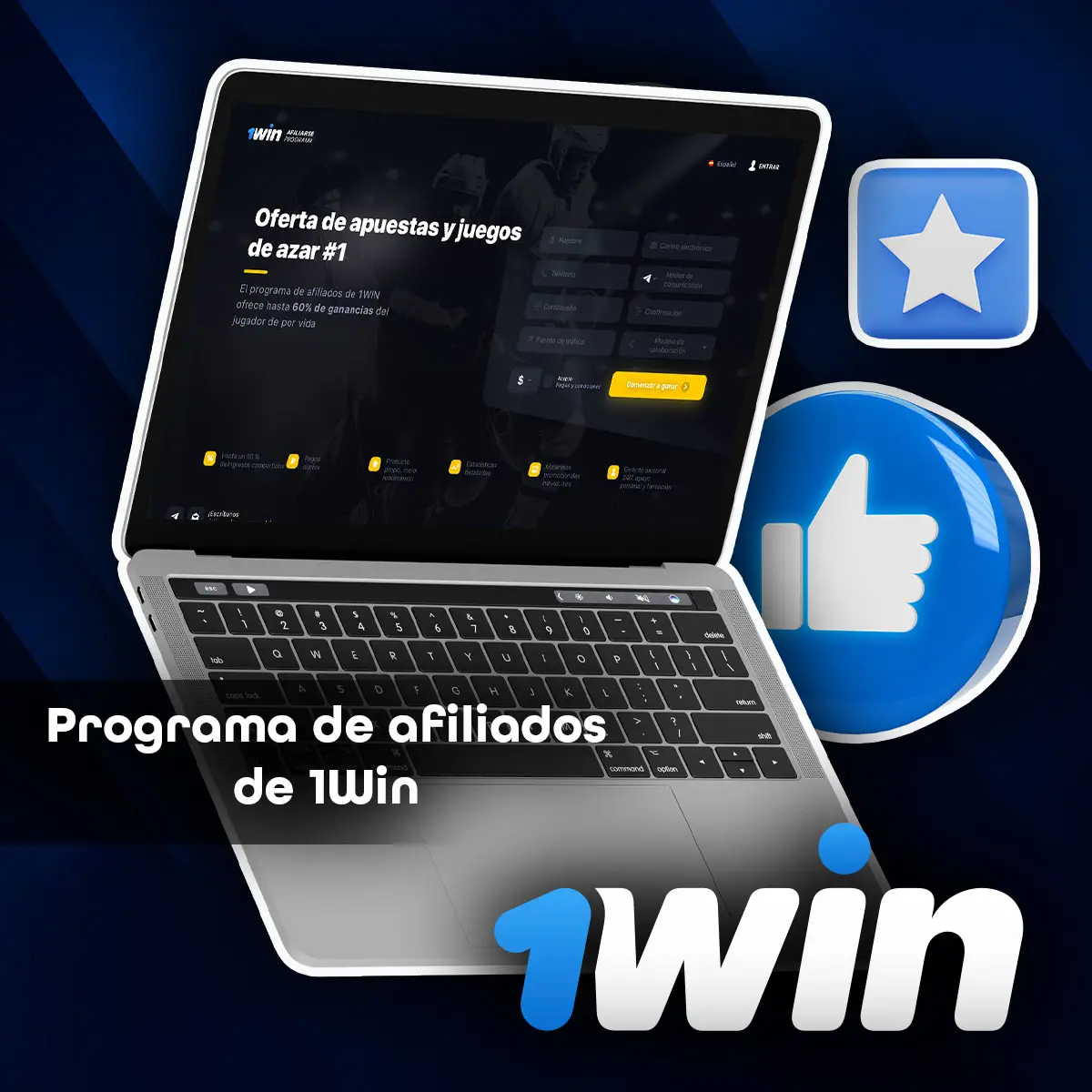 Descripción detallada del programa de afiliación de 1win